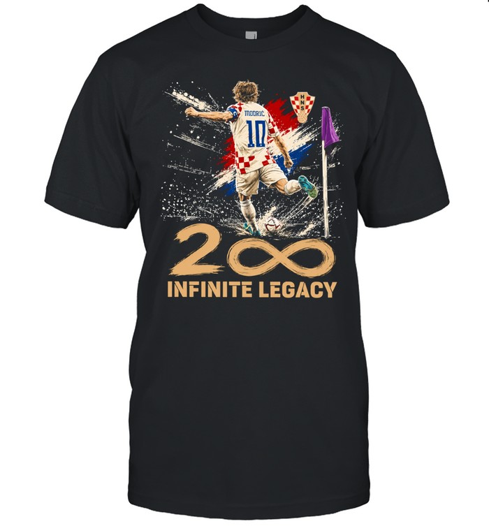 Luka Modric Croatia National Team 200 Infinite Legacy Unisex T-Shirt