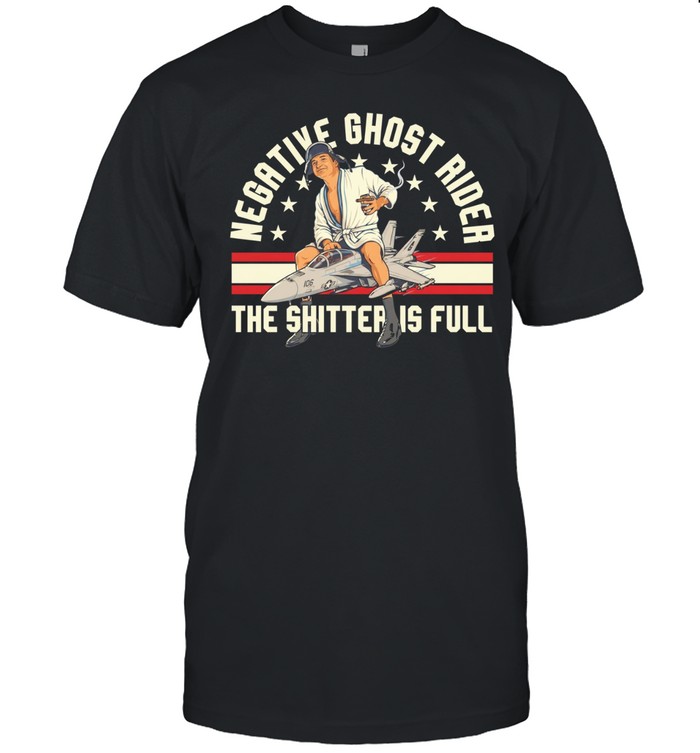 Man negative ghost rider the shitter is full beer and smoking Unisex T-Shirt