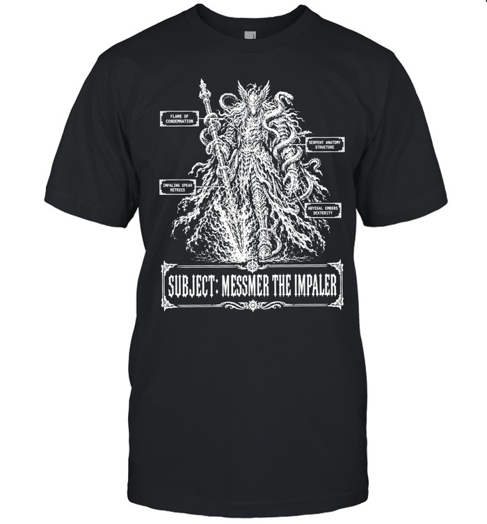 Messmer the Impaler Anatomy Chart Unisex T-Shirt