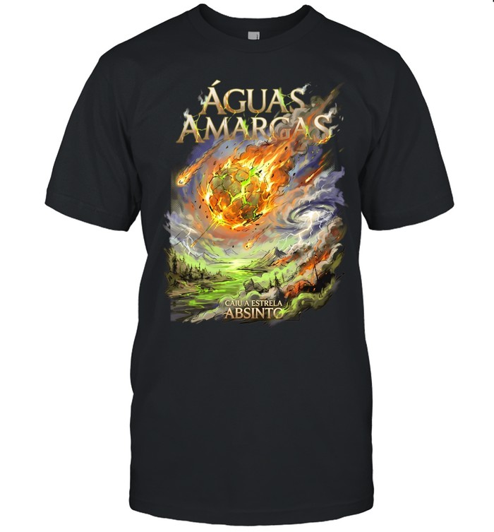 Meteorite aguas amargas caiu a estrela absinto Unisex T-Shirt