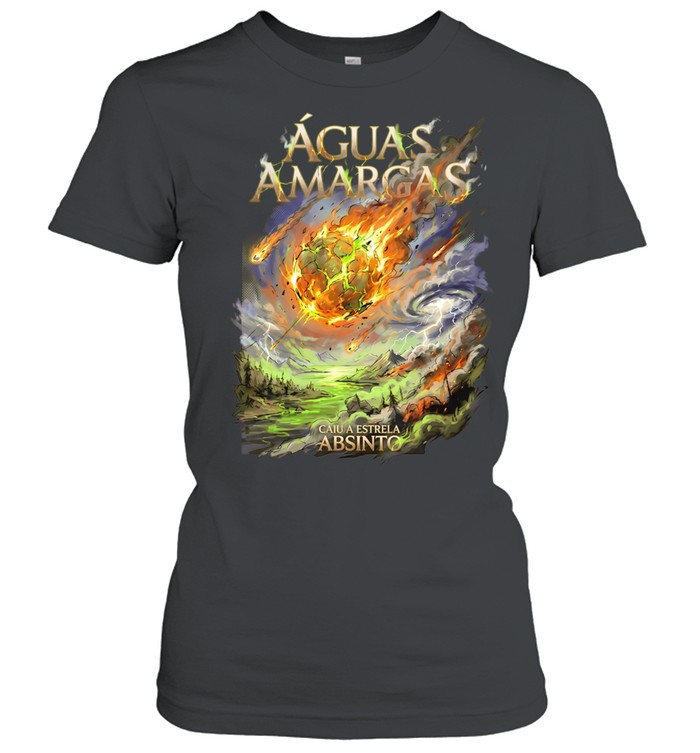 Meteorite aguas amargas caiu a estrela absinto Women T-Shirt