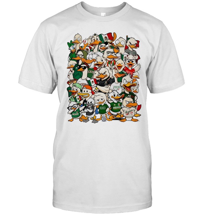 Mexico Duck Fans Mexico World Cup Mexico 26 Team Mexico National Unisex T-Shirt