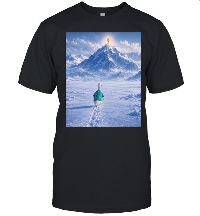 Mexico National Team Duck FIFA World Cup Trophy Snowy Mountain Unisex T-Shirt