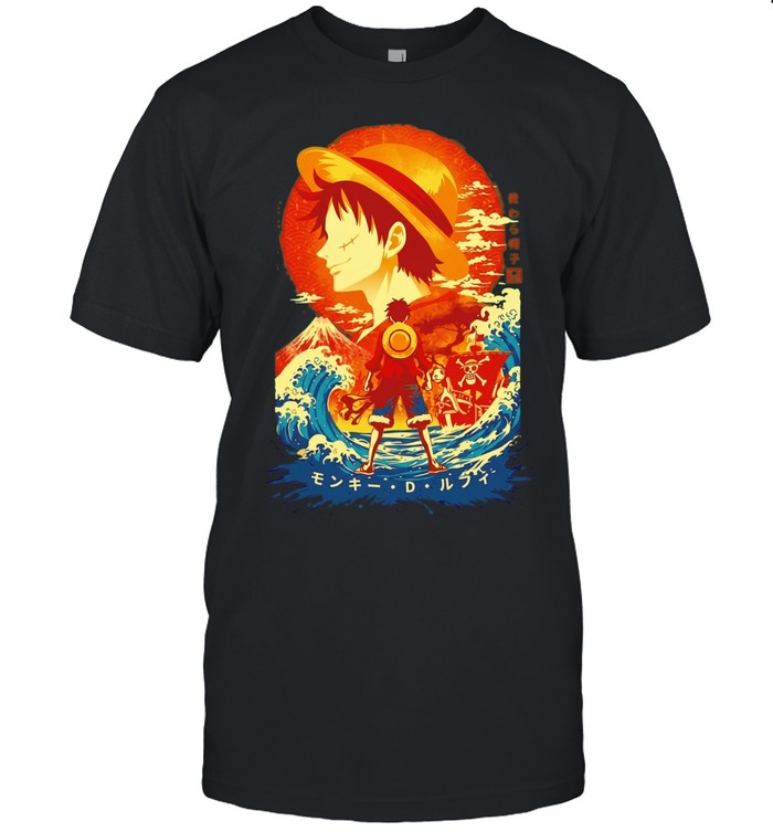 Monkey D Luffy One Piece anime fans Unisex T-Shirt