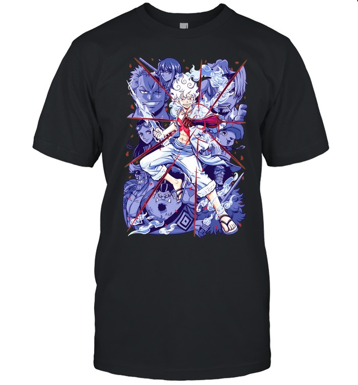 Monkey D. Luffy Straw Hat Pirates One Piece gear 5 anime characters Unisex T-Shirt
