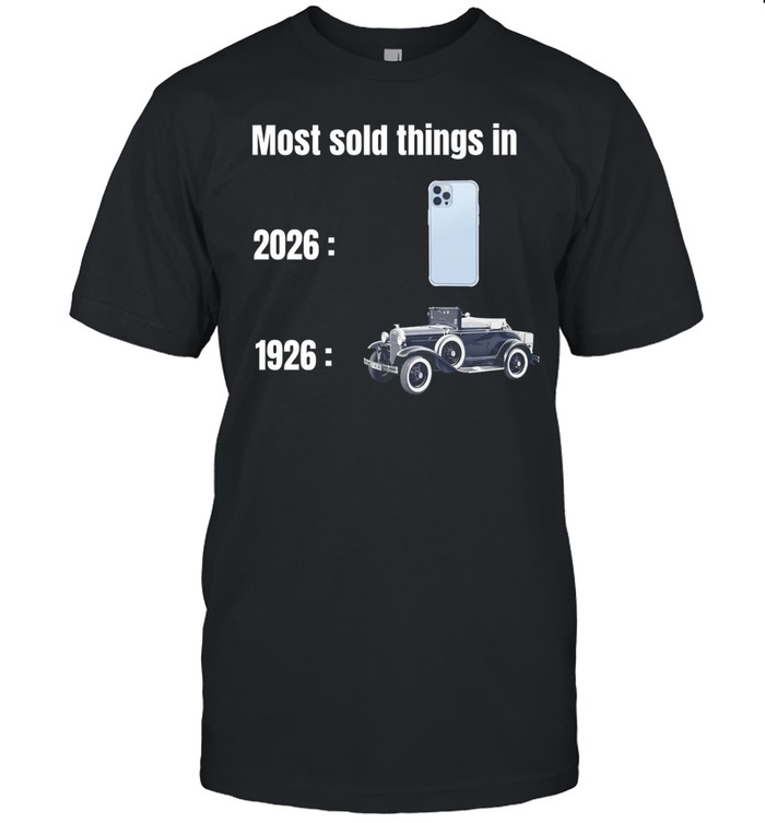 Most sold things iphone and car Unisex T-Shirt