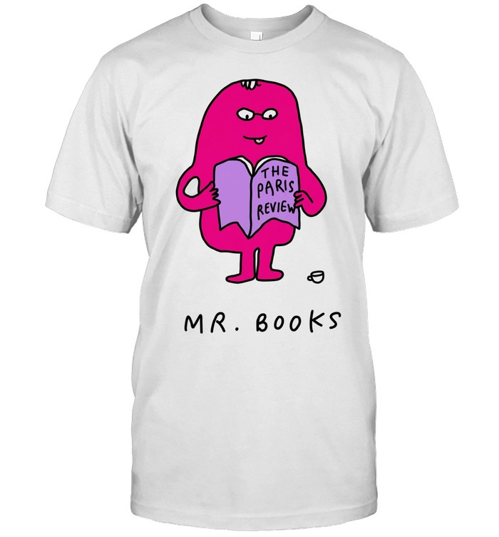 Mr Books The Paris Review literary reading Unisex T-Shirt