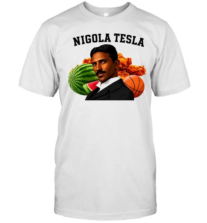 Nigola Tesla Watermelon Fried Chicken Basketball Unisex T-Shirt