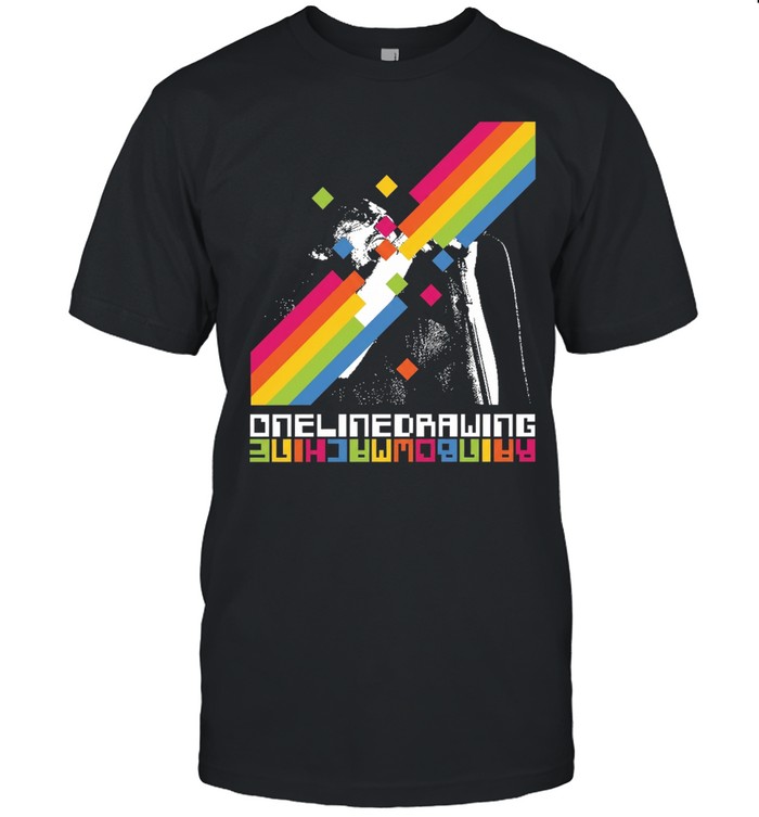 Onelinedrawing Rainbowmachine Unisex T-Shirt
