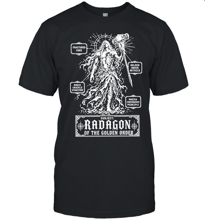 Radagon of the Golden Order Anatomy Unisex T-Shirt