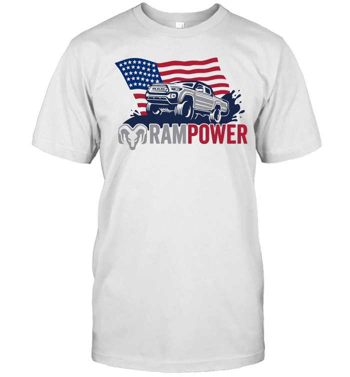 Ram Power Toyota Tacoma American flag Unisex T-Shirt