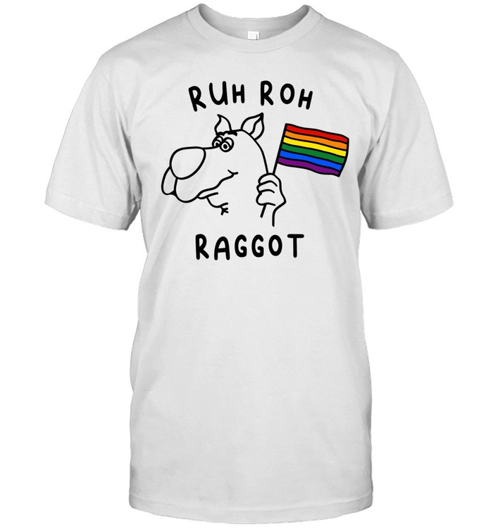 Ruh Roh Raggot Rainbow Pride Flag Unisex T-Shirt