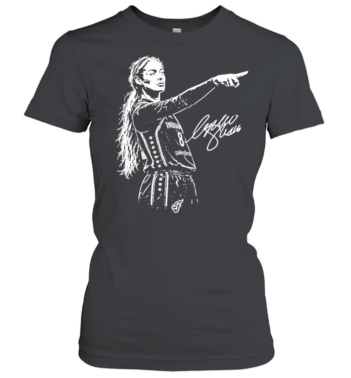 Sophie Cunningham Pointing art signature Women T-Shirt