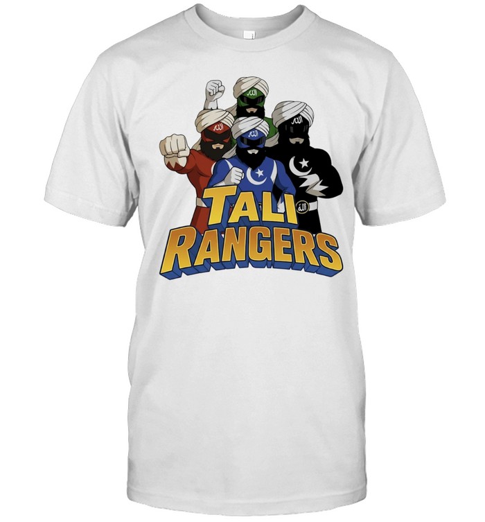 Tali Rangers Jews Power Rangers parody poster Unisex T-Shirt