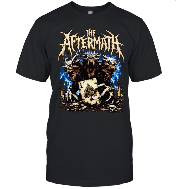 The Aftermath Three-Headed Monster Ace of Spades Unisex T-Shirt