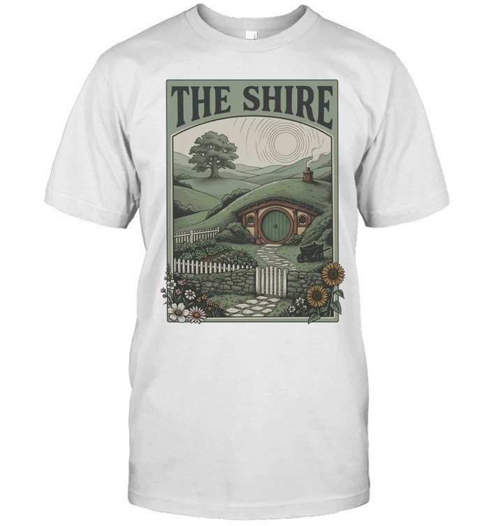 The Shire Hobbit Hole illustration Unisex T-Shirt