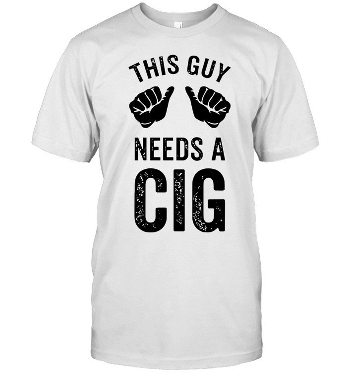 This guy needs a cig Unisex T-Shirt