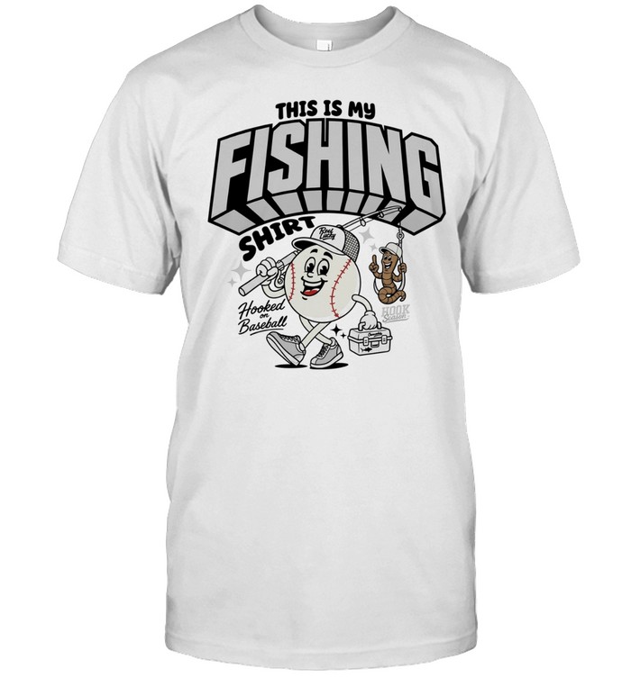 This is my fishing hooked on baseball Unisex T-Shirt