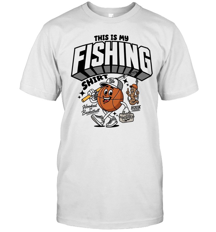 This is my fishing hooked on basketball Unisex T-Shirt