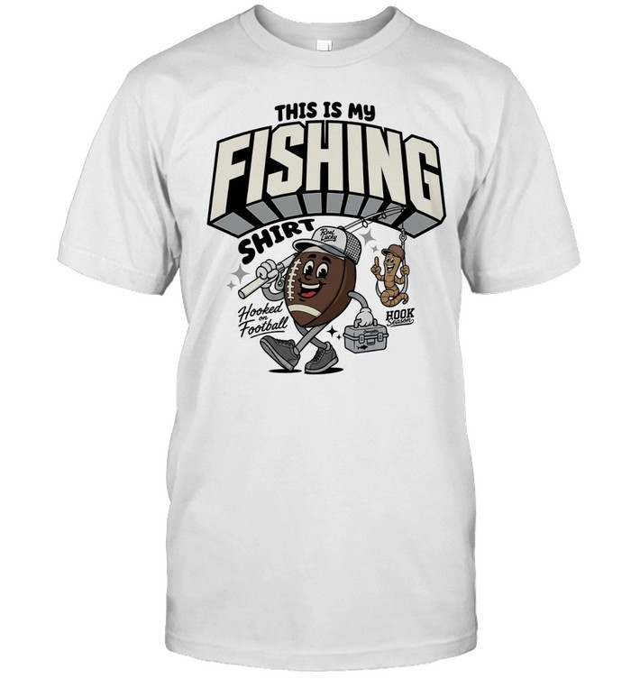 This is my fishing hooked on football Unisex T-Shirt
