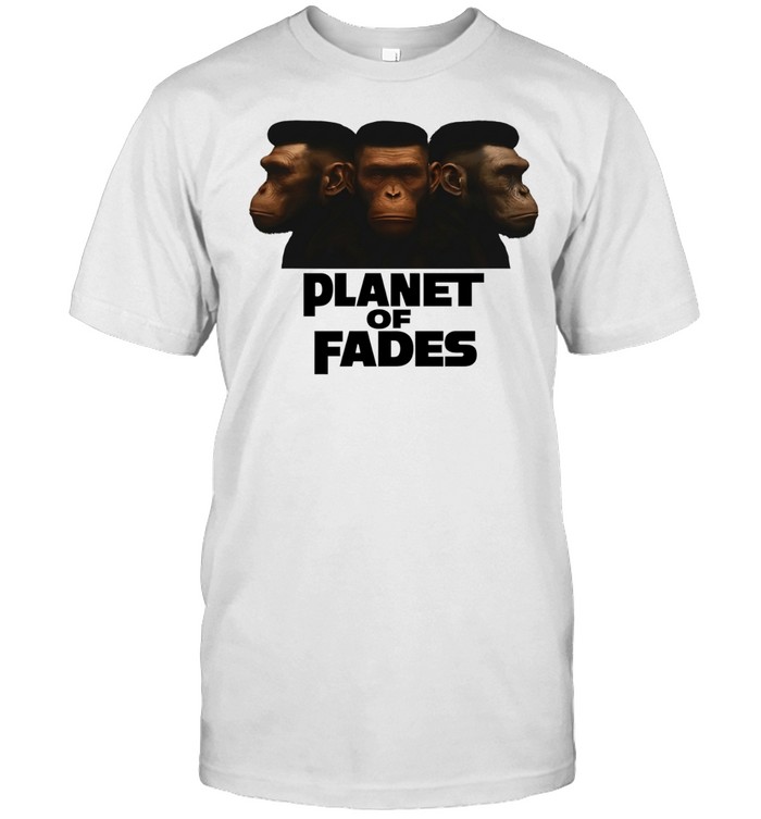 Three Chimpanzees Planet of Fades Unisex T-Shirt