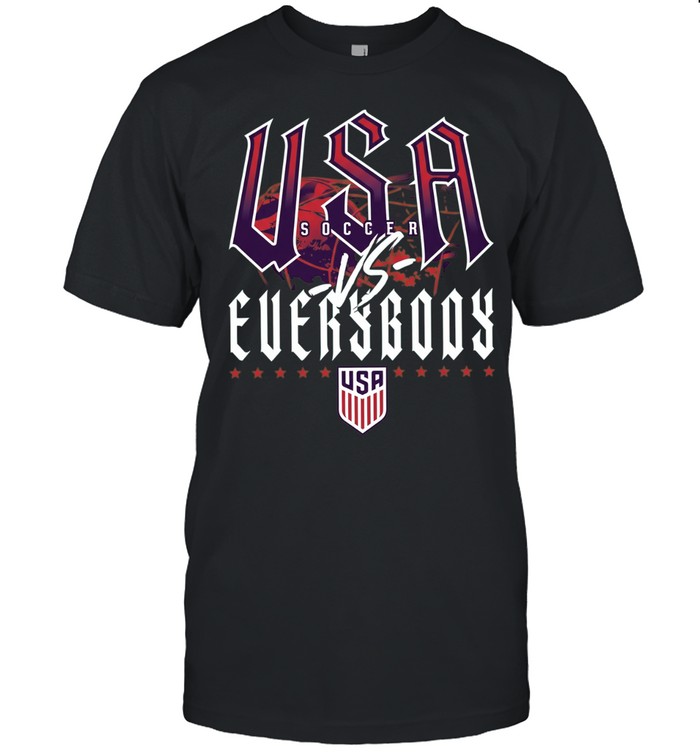 U.S. Soccer Vs. Everybody Grunge Unisex T-Shirt