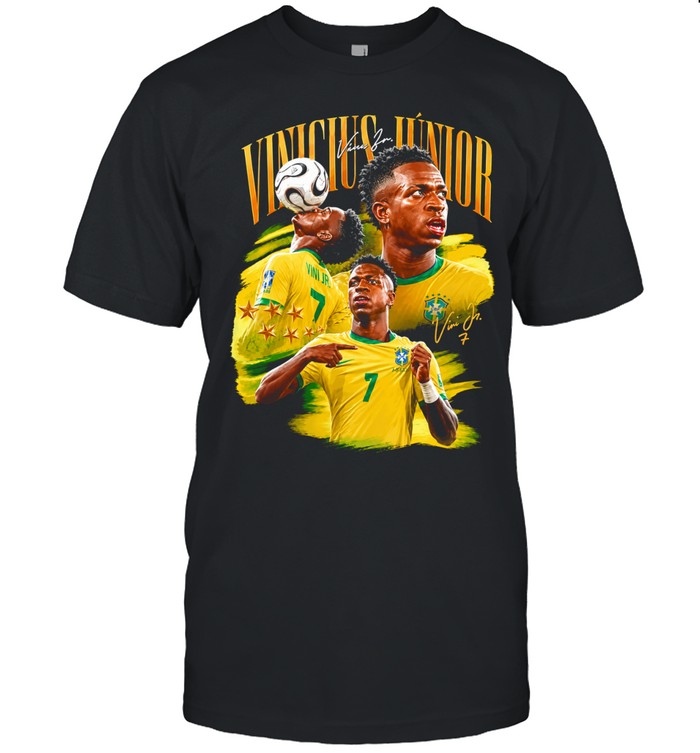 Vinicius Junior Brazil National Football Team Vinicius Junior World Cup 2026 Unisex T-Shirt