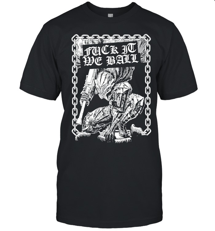 We Ball Berserker Black and White Unisex T-Shirt