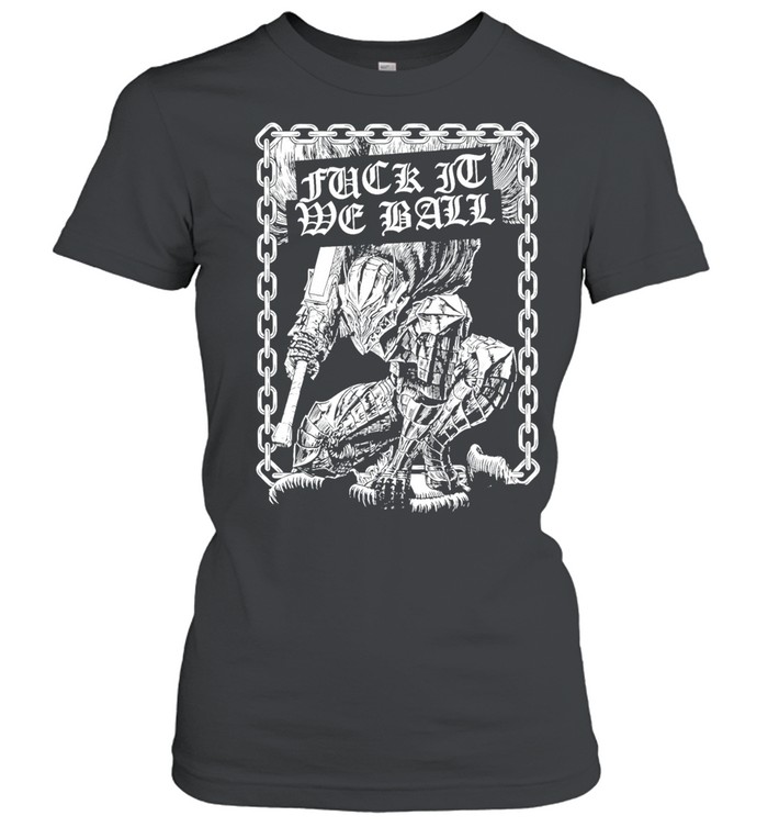 We Ball Berserker Black and White Women T-Shirt