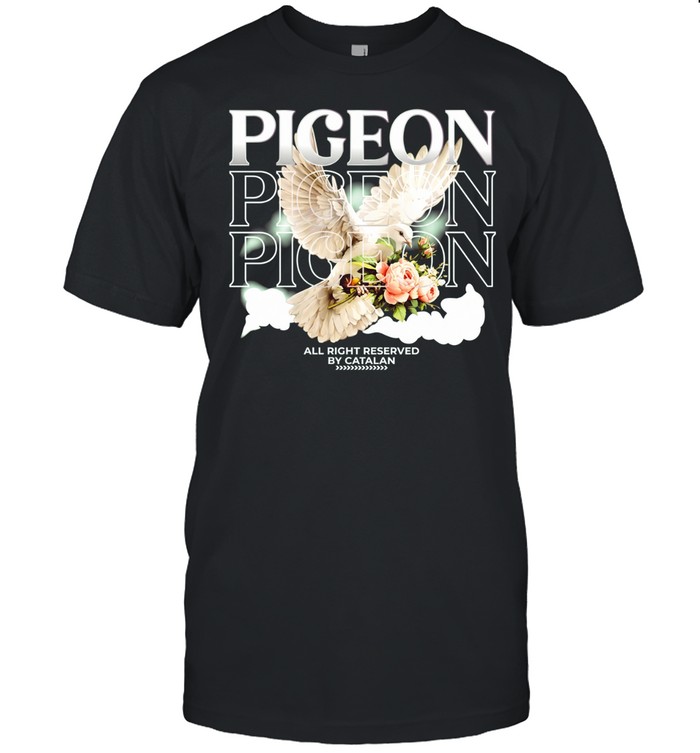 White dove piceon all right reserved by catalan Unisex T-Shirt