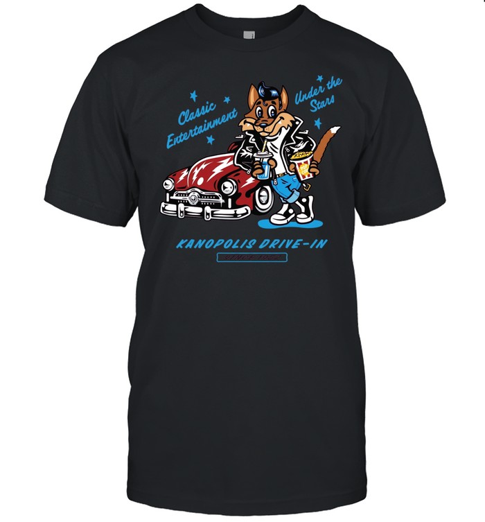 Wolf classic entertainment under the stars kanopolis drive in since 1952 Unisex T-Shirt