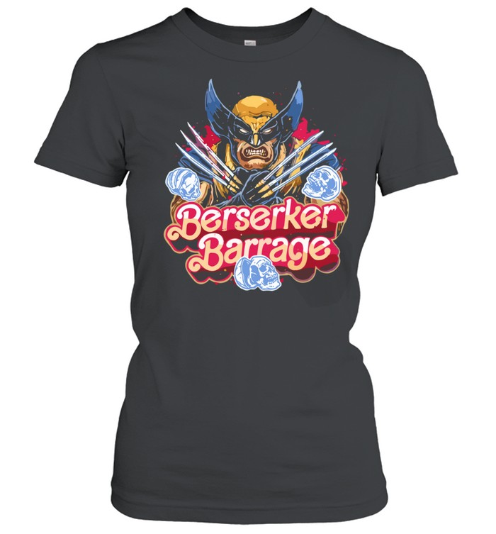 Wolverine Berserker Barrage Marvel X-Men Women T-Shirt