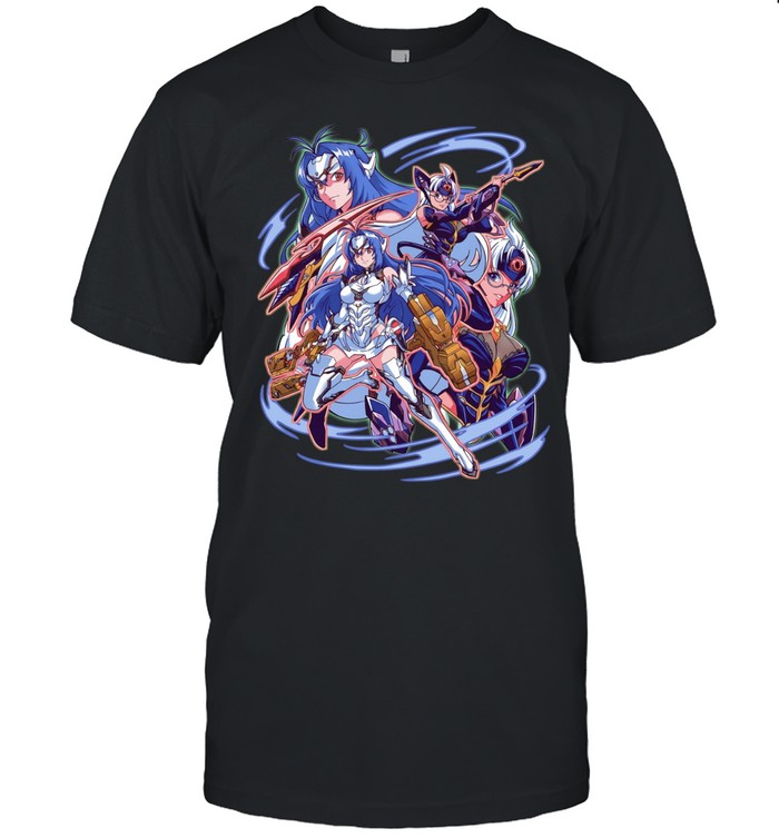 Xenosaga space robots collage graphic Unisex T-Shirt