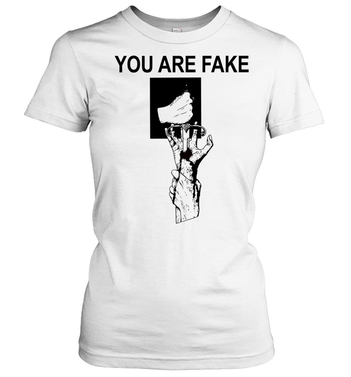You are fake struggle or power Women T-Shirt