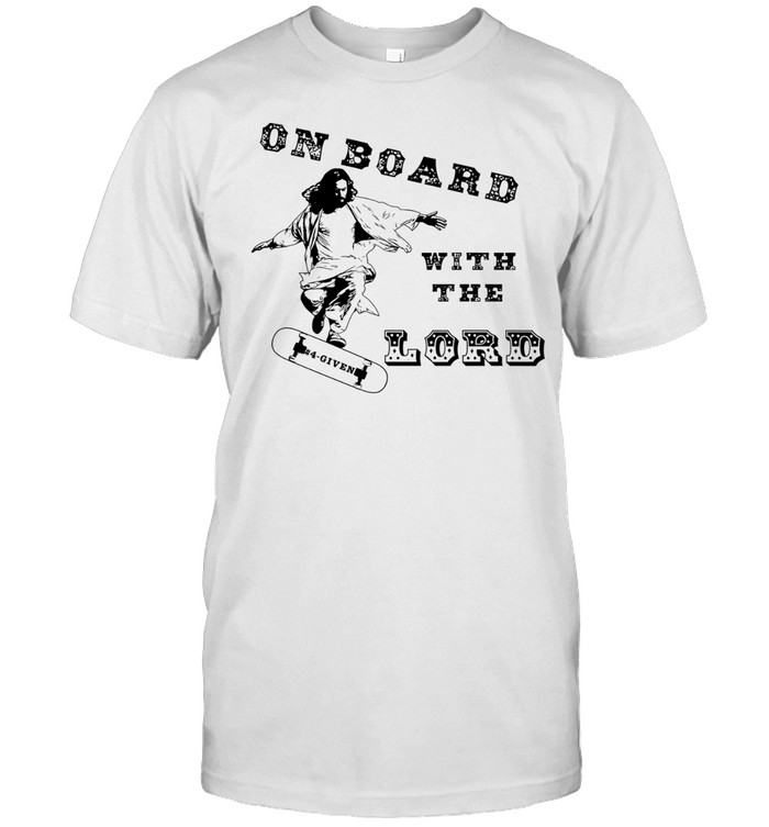 Christian on board with the lord Skateboarding Unisex T-Shirt