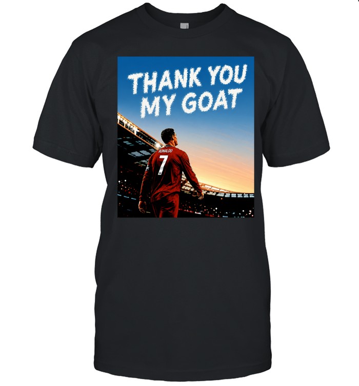 Cristiano Ronaldo Portugal National Team Thank You My Goat Unisex T-Shirt