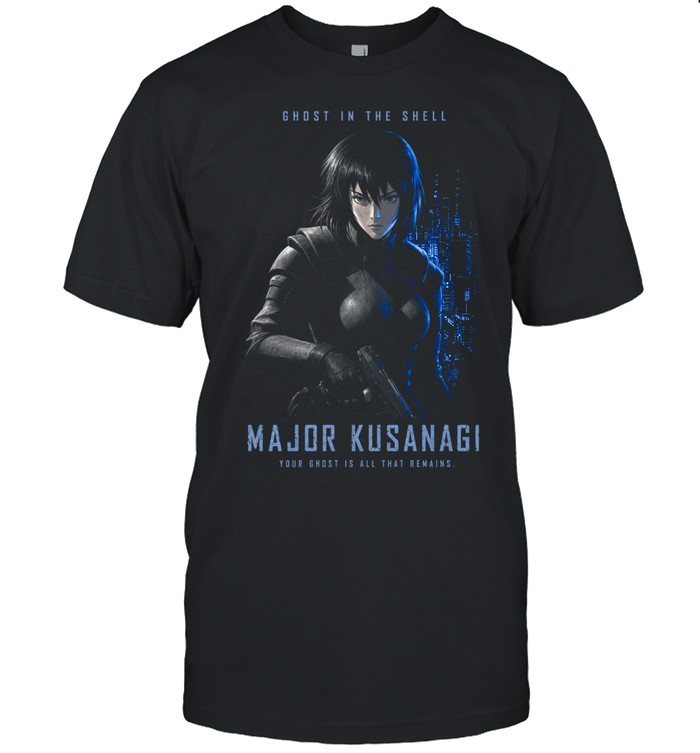 CYBORG COMMANDER YOUR GHOST IS ALL THAT REMAINS CYBERPUNK Unisex T-Shirt
