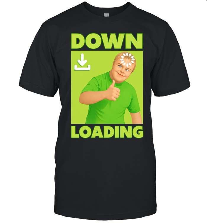 Down Loading Funny Humor Internet Meme Unisex T-Shirt