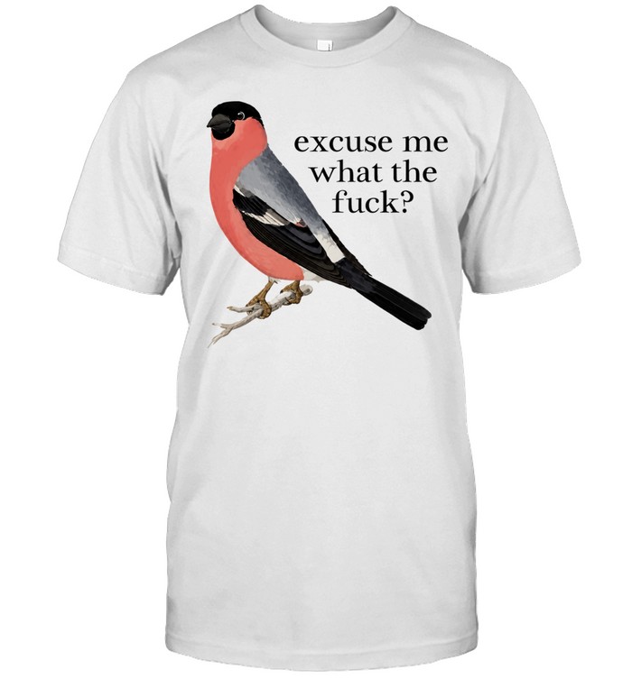 Eurasian Bullfinch Bird excuse me what the fuck Unisex T-Shirt