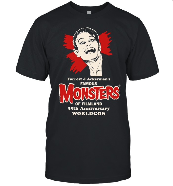 Forrest J Ackerman’s Famous Monsters of Filmland 35th Anniversary Worldcon Unisex T-Shirt