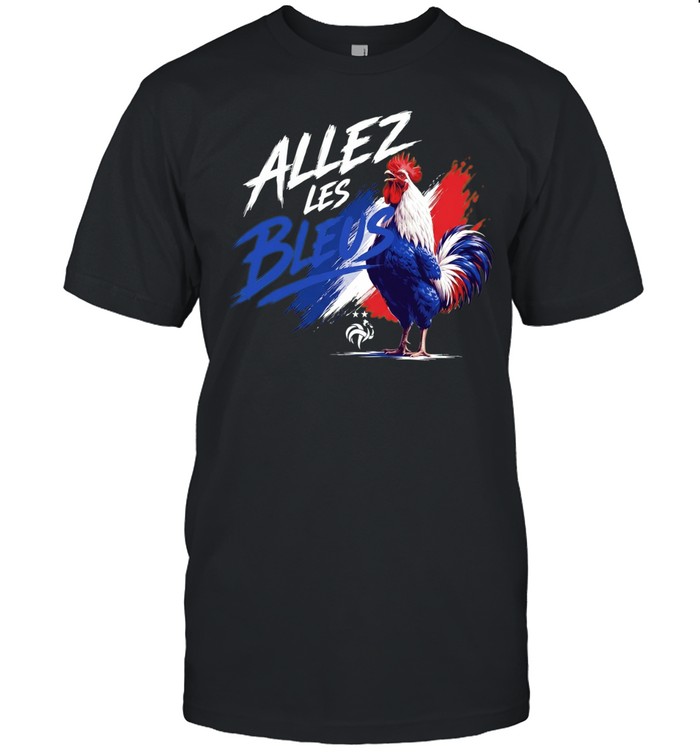 France National Football Team Allez Les Bleus French Rooster soccer fan Unisex T-Shirt
