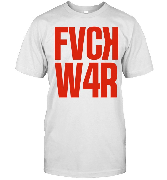 Fvck w4r protest anti war slogan political Unisex T-Shirt