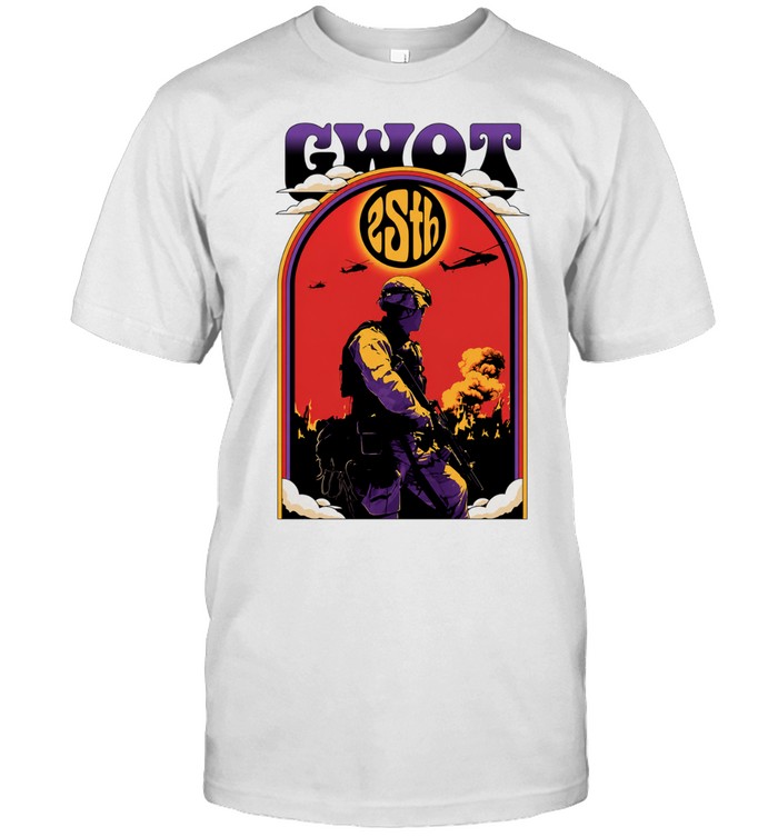 Global War on Terror 25th Anniversary Soldier Military Combat Action Unisex T-Shirt