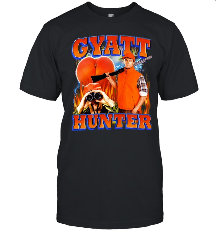 Gyatt Hunter funny slang hunting peach Unisex T-Shirt
