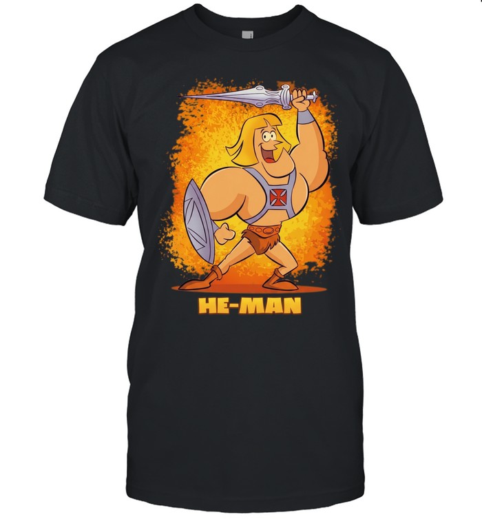 He-Man Masters of the Universe 80s Cartoon Unisex T-Shirt