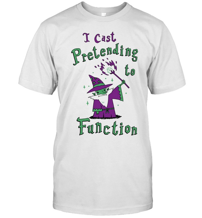 I Cast Pretending to Function wizard dnd Unisex T-Shirt