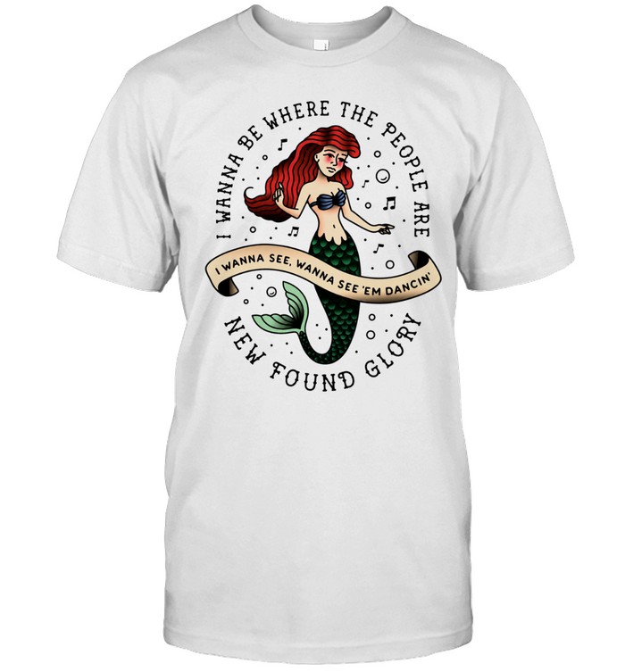 I wanna be where the people are new found glory Unisex T-Shirt