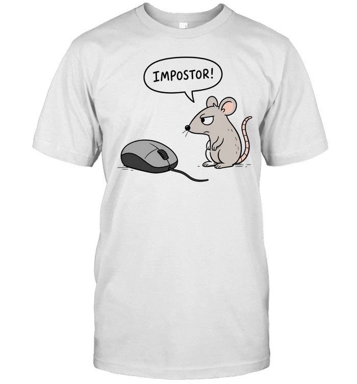 Impostor Mouse funny rat among us rodent Unisex T-Shirt