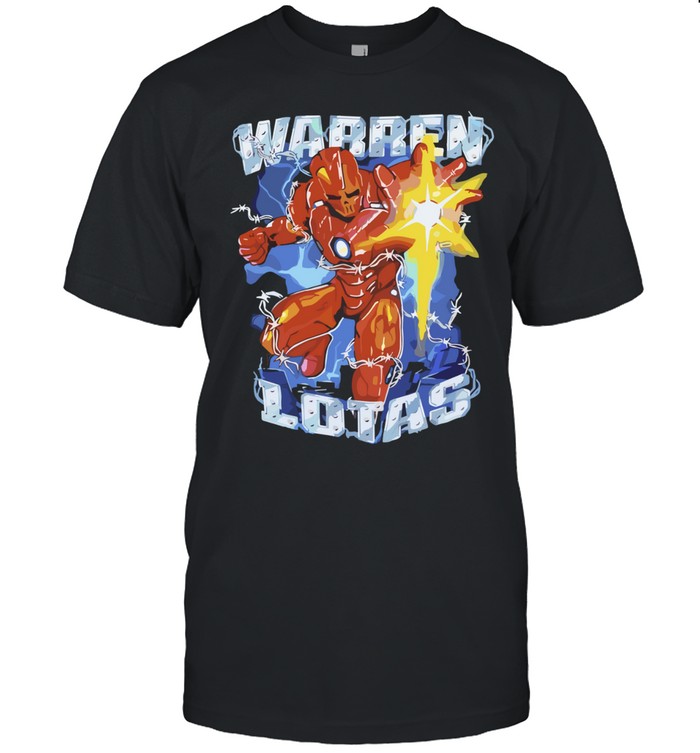 Iron Man Warren Lotas Comics Superhero Unisex T-Shirt