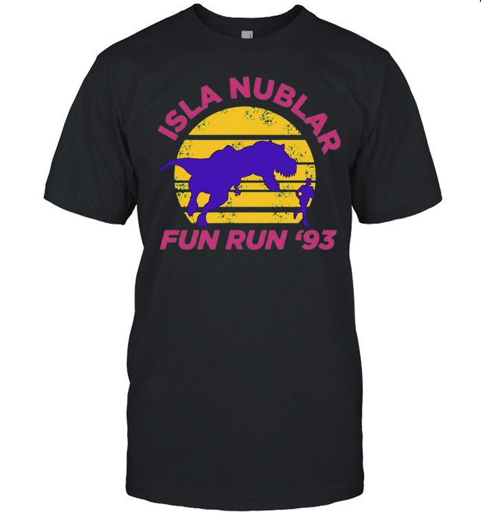 Isla Nublar Fun Run 93 Jurassic Park Dinosaur Unisex T-Shirt